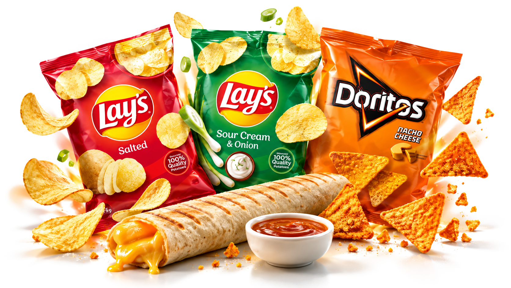 Snacks och wrap
